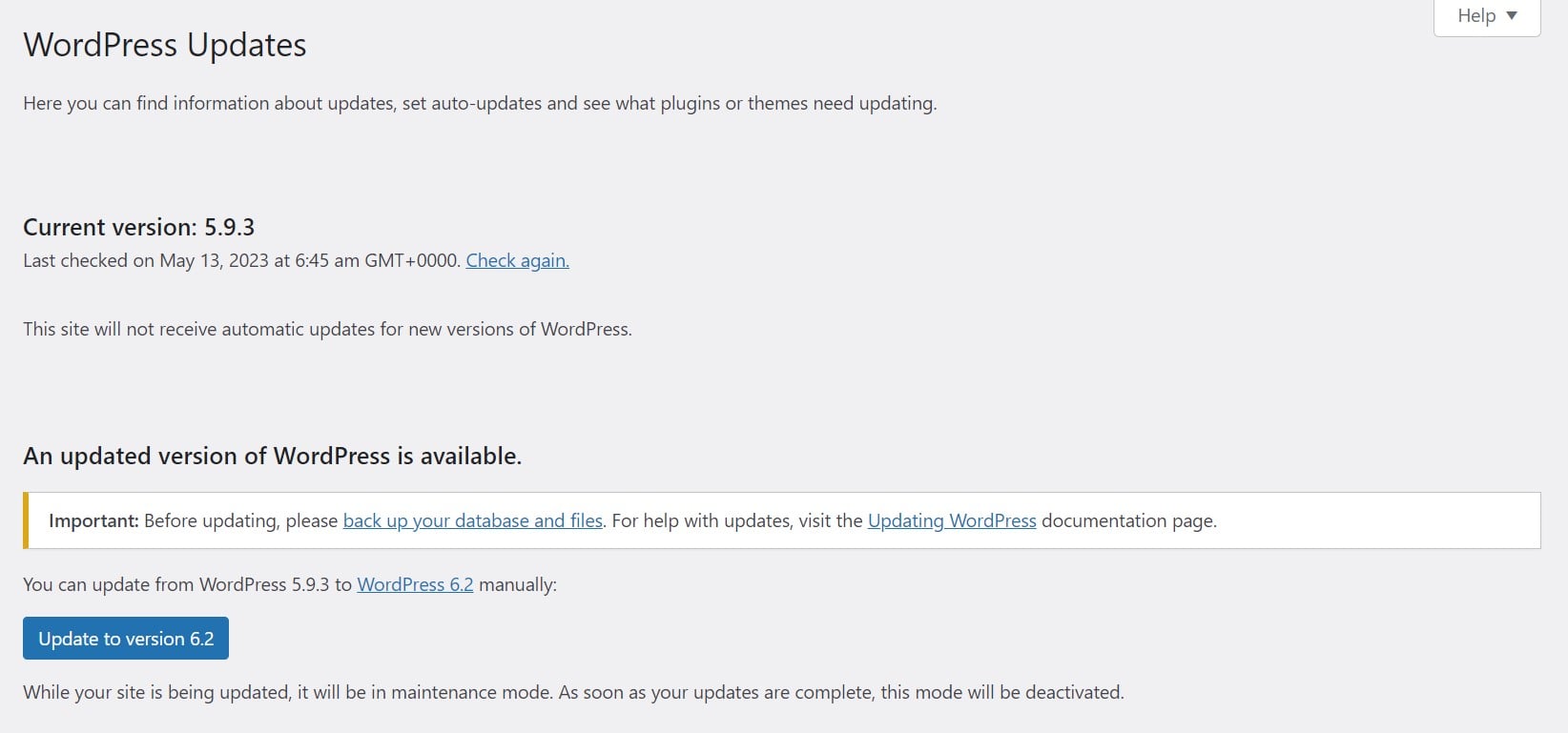 Update Wordpress Why How And When Wp Thinker Update Wordpress Why How And When Wp Thinker