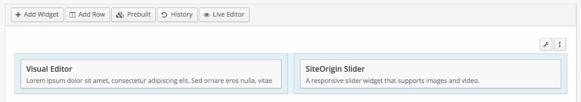 SiteOrigin Page Builder
