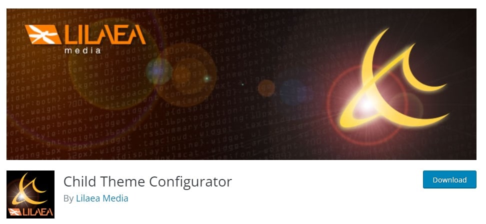 Child Theme Configurator Plugin